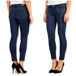 Never worn PAIGE Transcend Verdugo Ankle - Dahlia